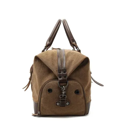 Men's Canvas Travel Weekender Bag