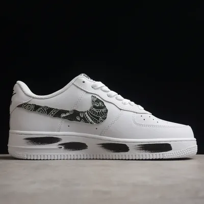 Nike Air Force 1 Low 07 Essential White Black Paisley 1:1