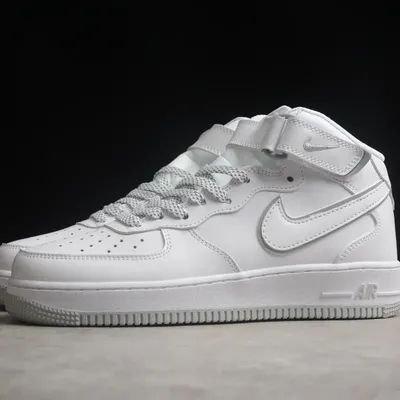 Nike Air Force 1 Mid White 1:1