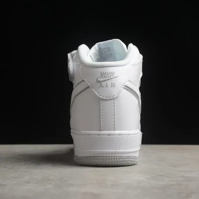 Nike Air Force 1 Mid White 1:1