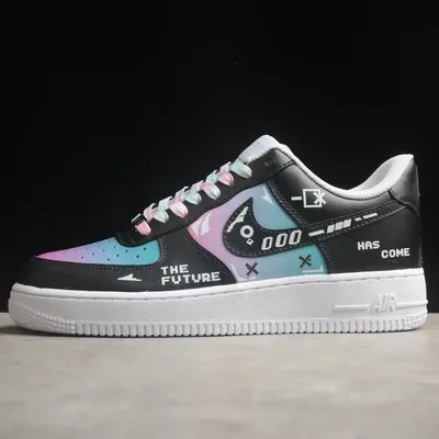 Nike Air Force 1 Low Black Multi 1:1