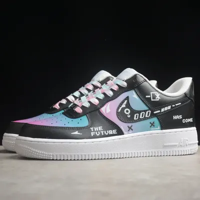 Nike Air Force 1 Low Black Multi 1:1