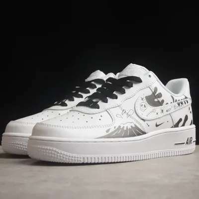 Nike Air Force 1 White Black 1:1
