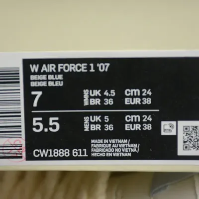 Nike Air Force 1 Low Denim Blue 1:1