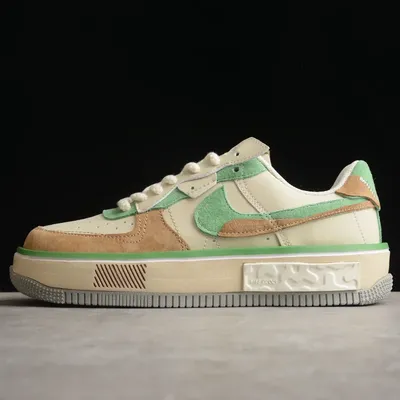  Nike Air Force 1 Fontanka Light Brown Green 1:1