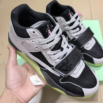 Air Jordan Jumpman Jack TR x Travis Scott Black Silver 1:1