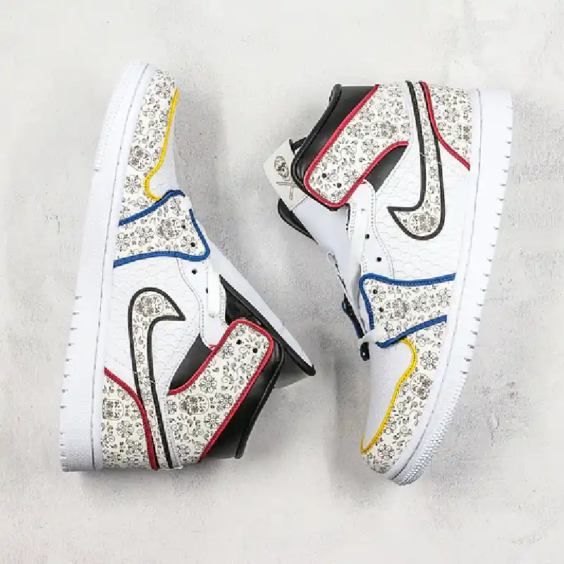Jordan High Top AJ1 White 1:1