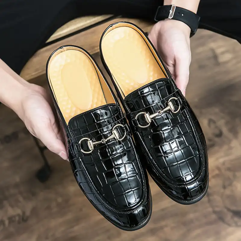 New Styles High Quality Leather Half Shoes