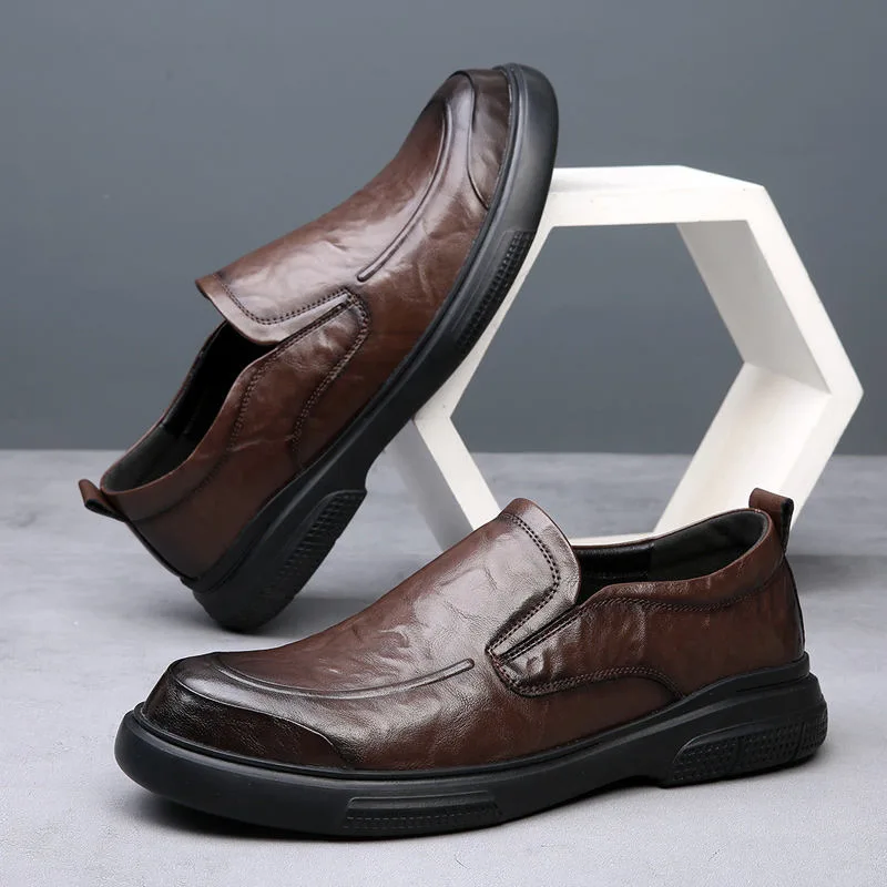 Men's High-End Leather Casual Shoes