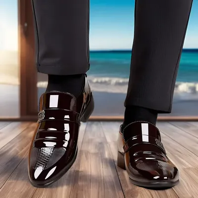 SPRING AND AUTUMN NEW LEATHER SHOES