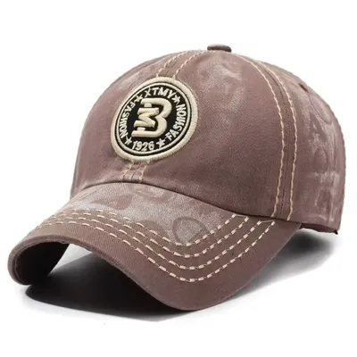  Embroidered Letter Baseball Cap
