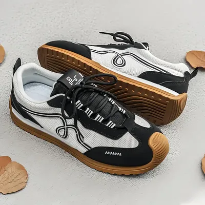 Men's Mesh Chunky German Skate Style Shoes