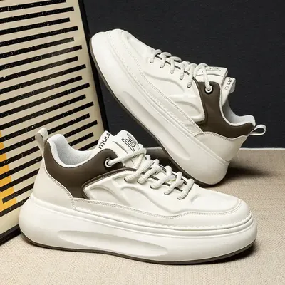 Lightweight Thick Sole Height Increasing Casual Shoes