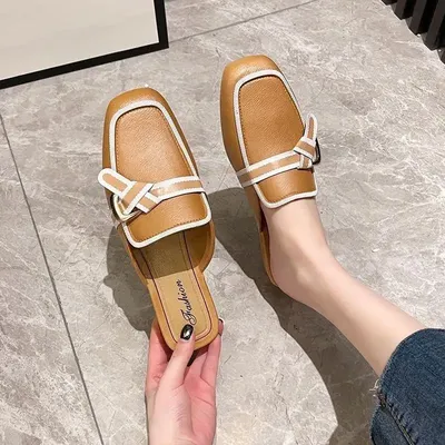 Fashion Women Plush Sandals with Heel 