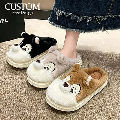  Women Fuzzy House Shoe.