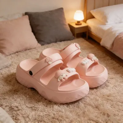 Ladies Indoor Summer Latest Design Fashion Slipper.