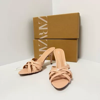 2026 New Style Thin Strap Leather High Heels for Women