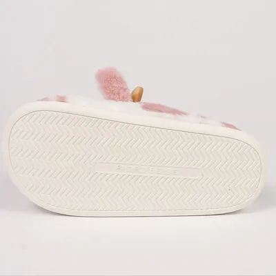 Dairy Cow Soft Cotton Slippers with Padding for Warmth