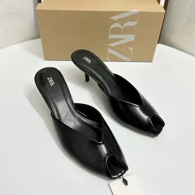 Toe Stiletto Sandals Women's Mid-Heels