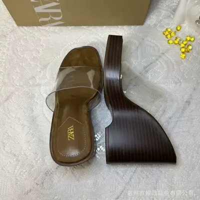 Women's Summer Outdoor Simple High-Heeled Sandals