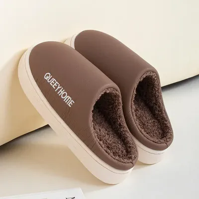 Men's and Women's Waterproof Cotton for Slippers