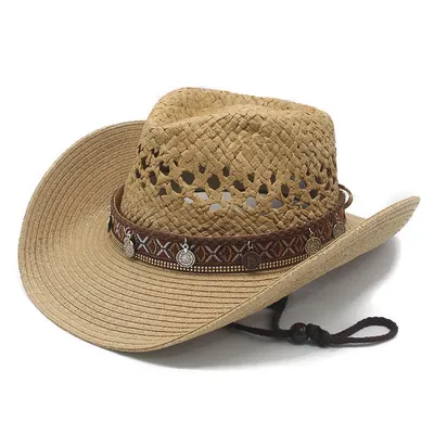 Summer Beach Travel Sun Cowboy Hat.