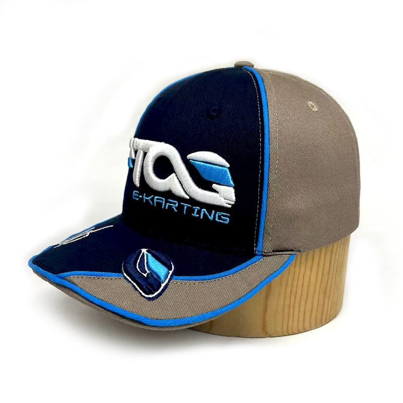Embroidery Adjustable Wide Brim Sporty cap