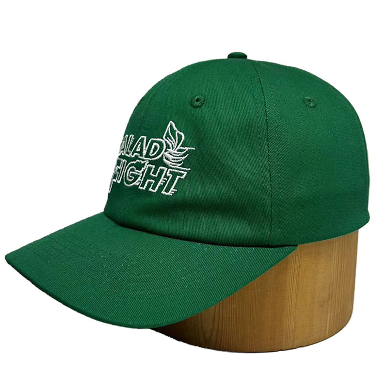  Baseball Cap with Puff Printing Fashion Fit  Fabric