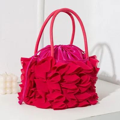 Trendy PU Leather Evening Bag
