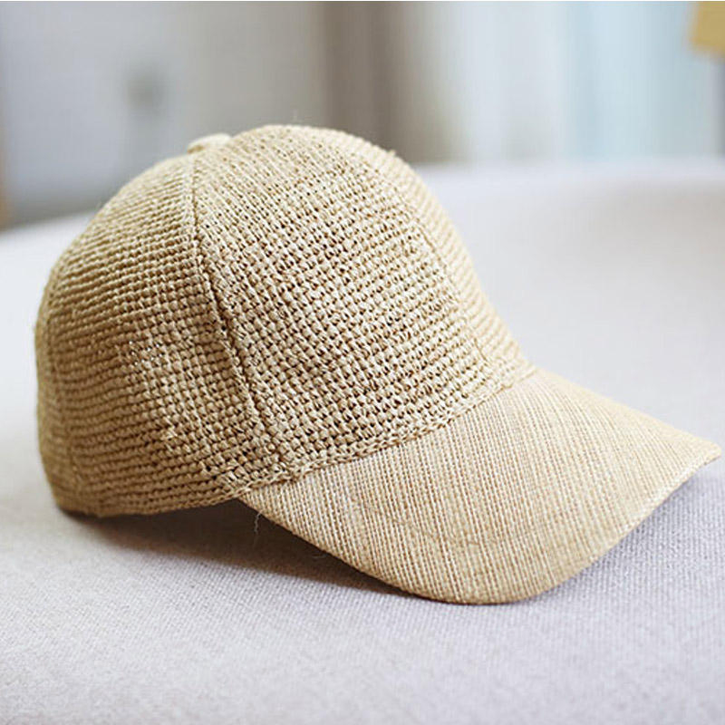 Shade Breathable Baseball Straw Hat