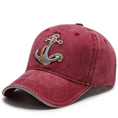 Korean Fashion Embroidery Rivet Cowboy Baseball Hat