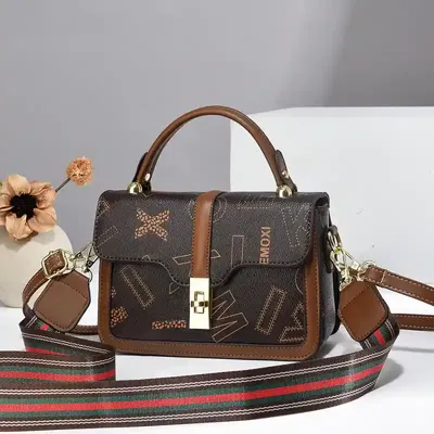 New Style Women's One-shoulder Retro Small square Bag 
