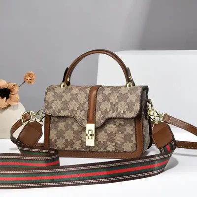 New Style Women's One-shoulder Retro Small square Bag 