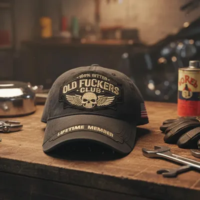Embroidery Vintage Washed Baseball Cap