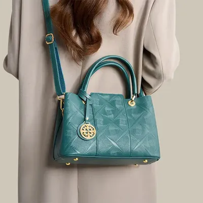Zipper Waterproof Designer Retro Women's Crossbody Handbag