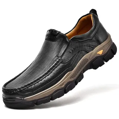 New top layer cowhide casual leather shoes