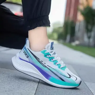 Men's Running Shoes, Ultra-Light Shock-Absorbing Soft Sole, Breathable Trendy Sneakers