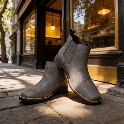 Men's Chelsea Imitation Leather Mid-Calf Boots 