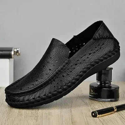 Cross-border hot selling casual leather shoes