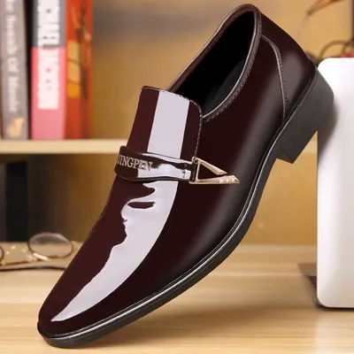MEN'S PATENT LEATHER DRESS SHOES