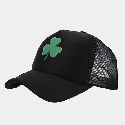 Top Rated  New Fashionable Clover Pattern Trucker Hat for Men