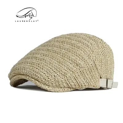  Men's Spring and Summer Outdoor Breathable Mesh Beret Hat,