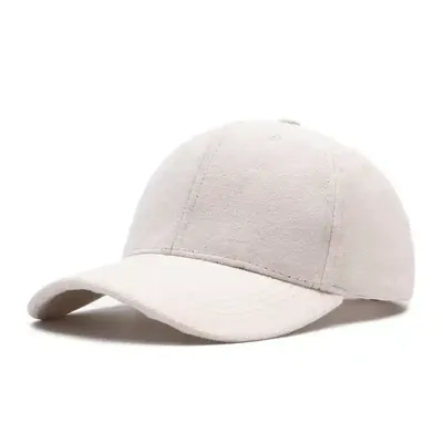 New Deerskin Velvet Baseball Cap 