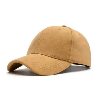 New Deerskin Velvet Baseball Cap 