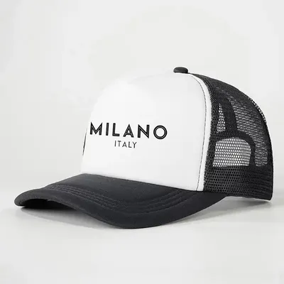 Italy Sponge Mesh Hat Retro Adjustable