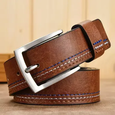  Men's Design Sense Needle Buckle Belt 