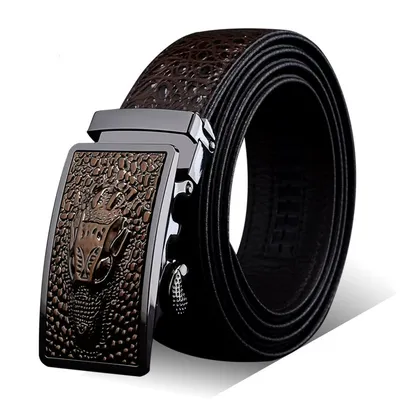  crocodile pattern Belt Men's belt