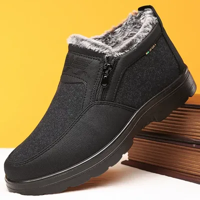 Winter Old Beijing Cloth Shoes Men's Cotton Shoes 