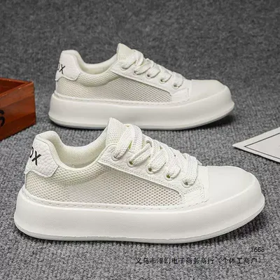 thick-soled casual running shoes,