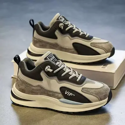 Thick-Soled Dad Ins Trendy Shoes Men